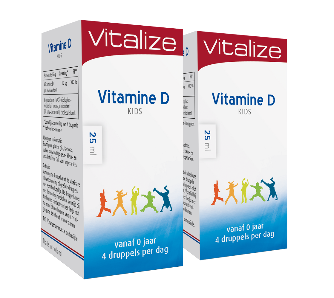 Vitalize Vitamine D Kids Voordeelverpakking kopen
