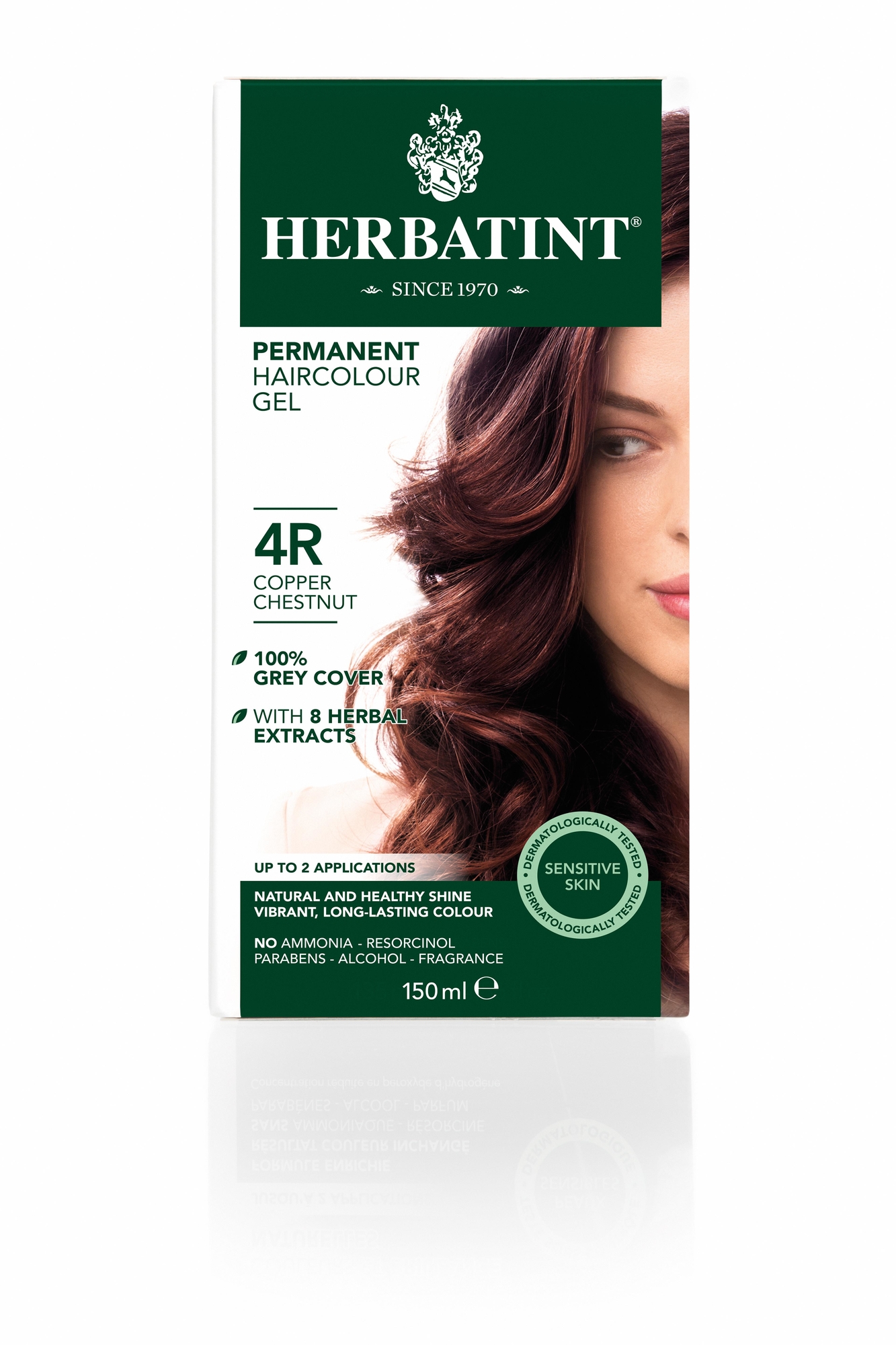 Herbatint Haarverf 4R Koper Kastanje kopen