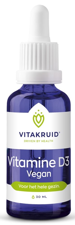 Vitakruid Vitamine D3 Druppels Vegan 30 ML kopen
