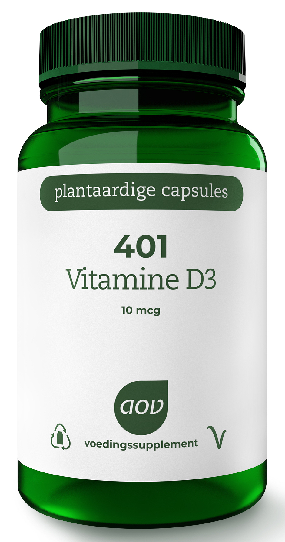 AOV 401 Vitamine D3 10 mcg Vegacaps kopen