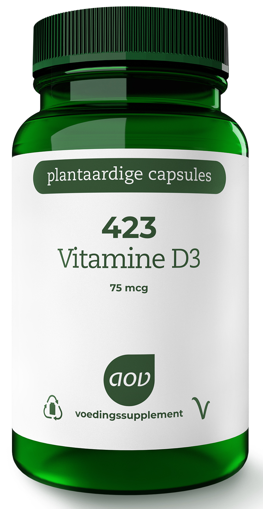 AOV 423 Vitamine D3 75mcg Vegacaps kopen