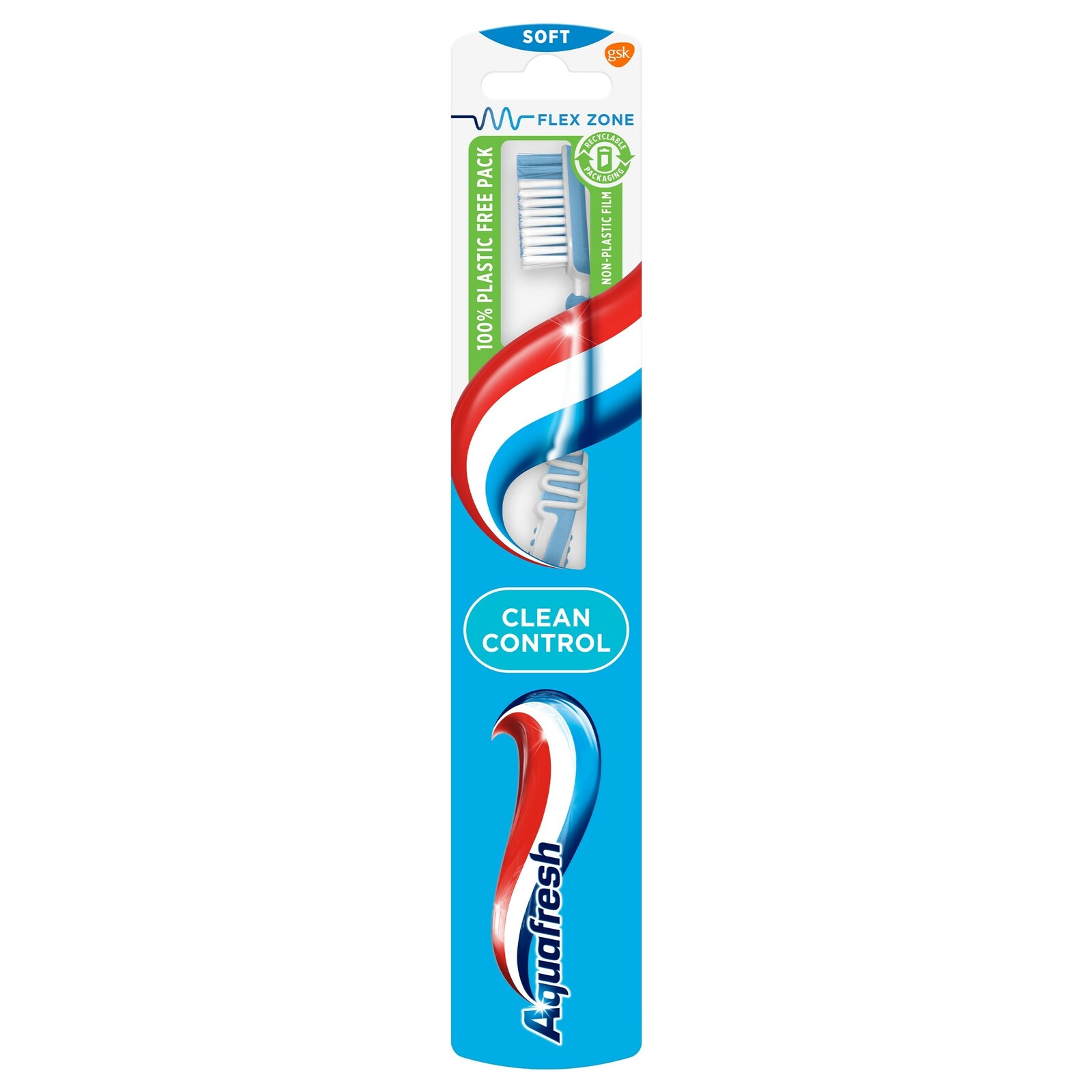 Aquafresh Clean Control Tandenborstel Soft kopen