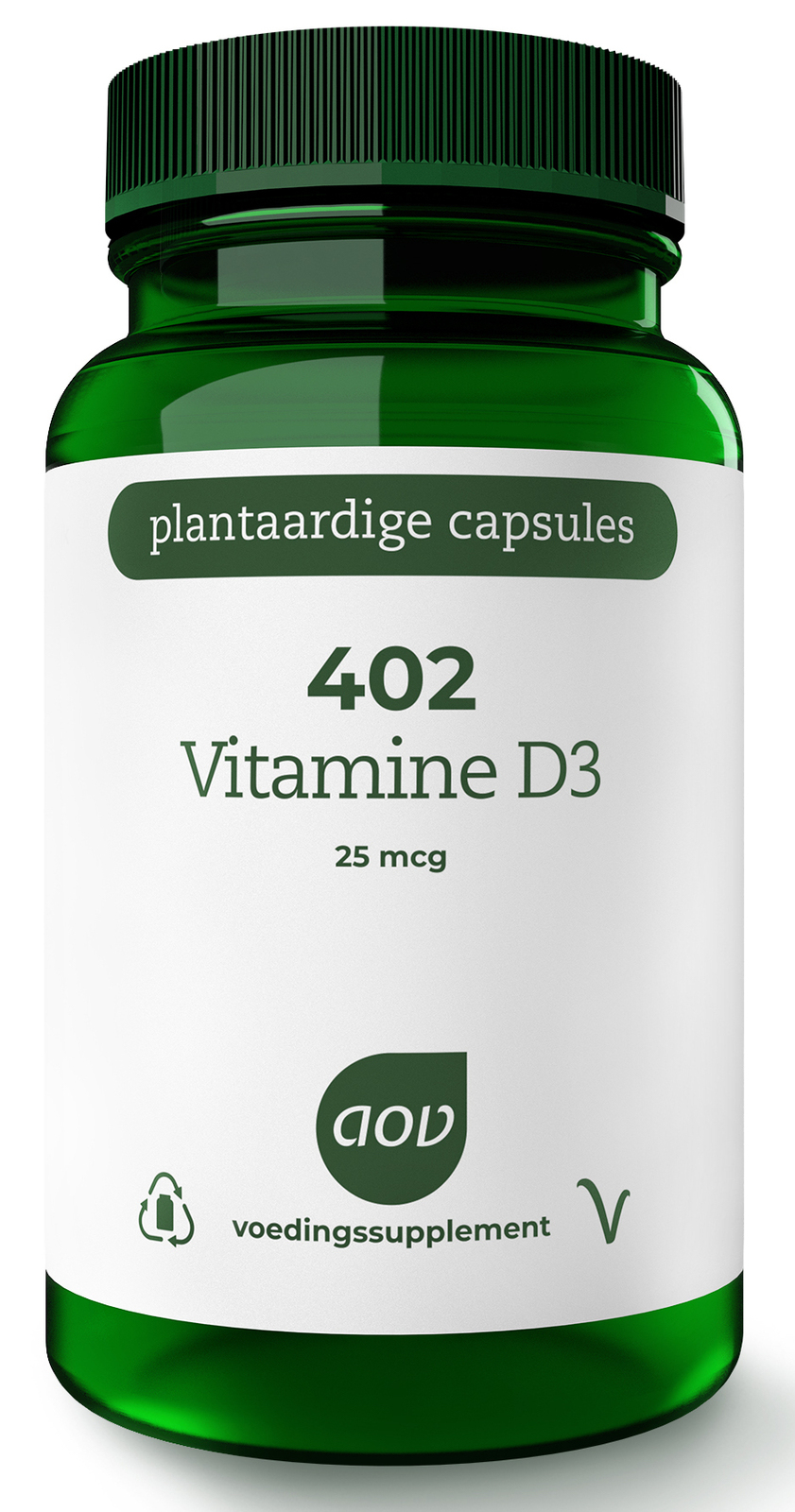 AOV 402 Vitamine D3 25mcg Vegacaps kopen