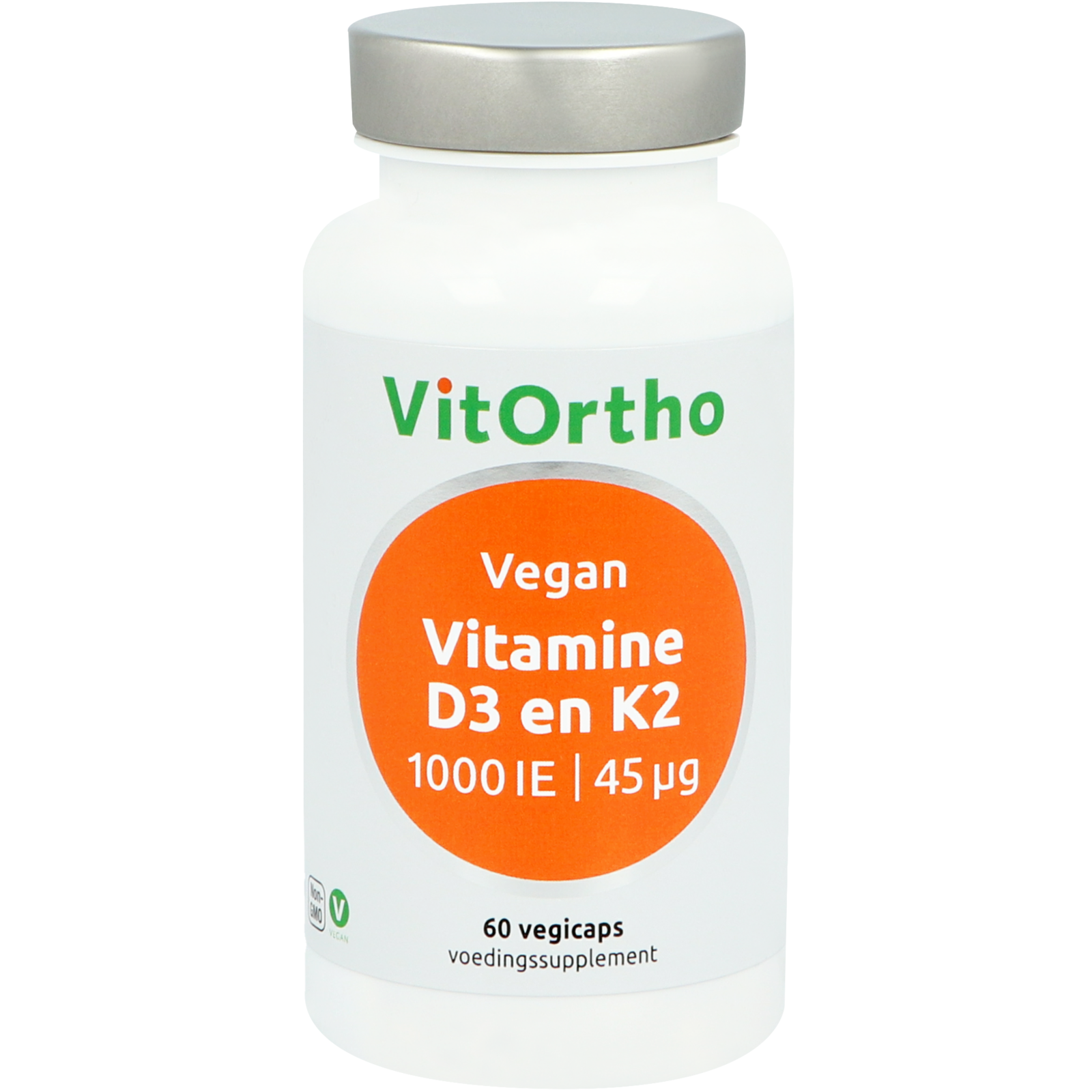 VitOrtho Vitamine D3 en K2 Vegan Capsules kopen