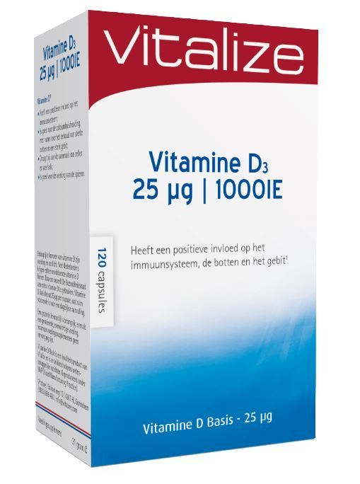 Vitalize Vitamine D Capsules 120st kopen