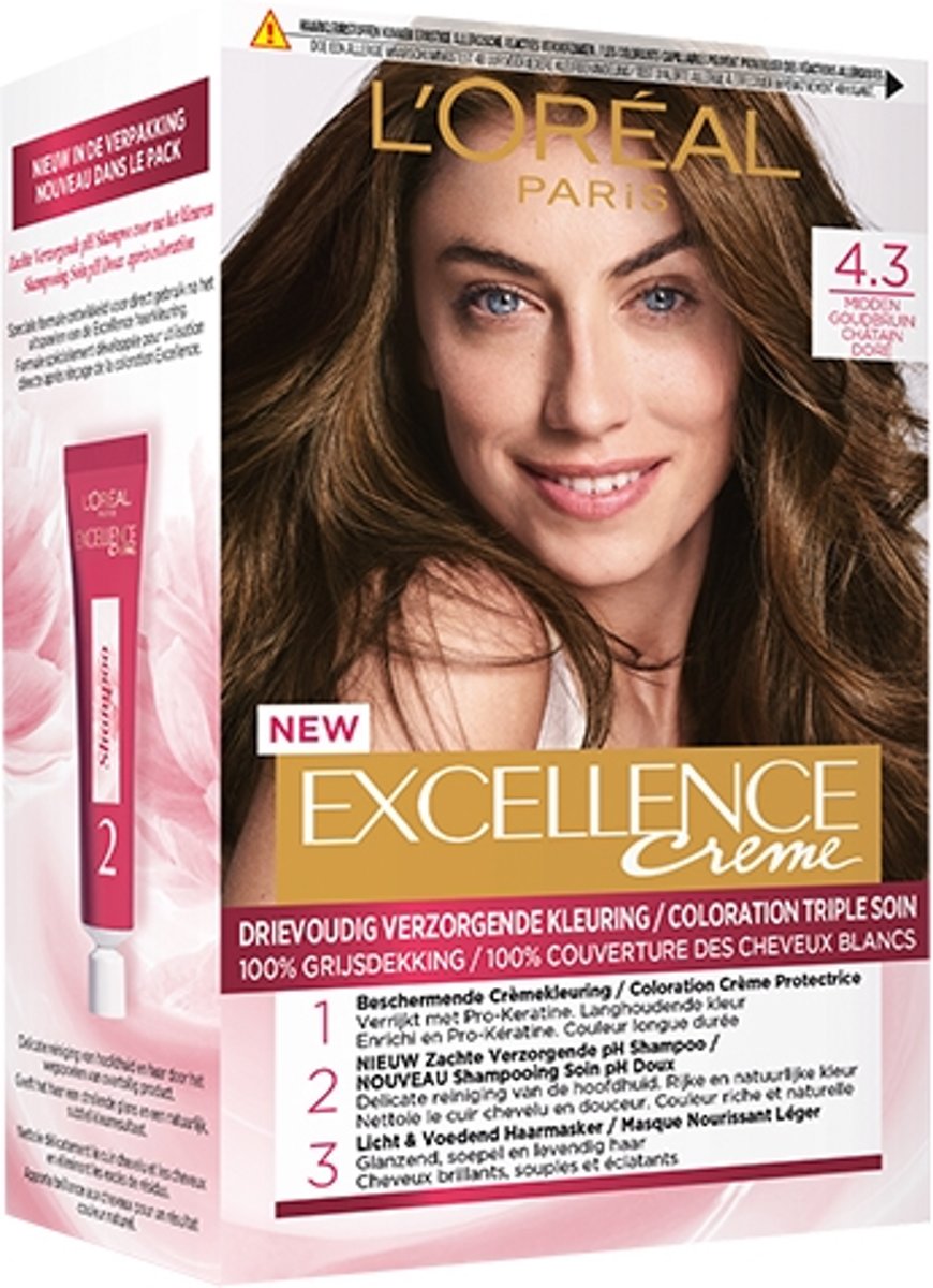L&apos;Oréal Paris Excellence 4.3 Midden Goudbruin kopen