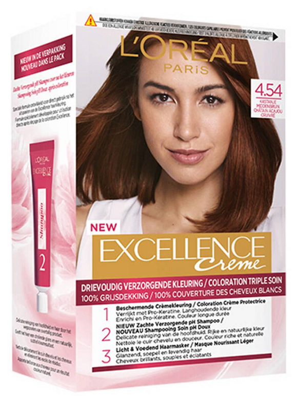 L&apos;Oréal Paris Excellence 4.54 Kastanje Middenbruin kopen
