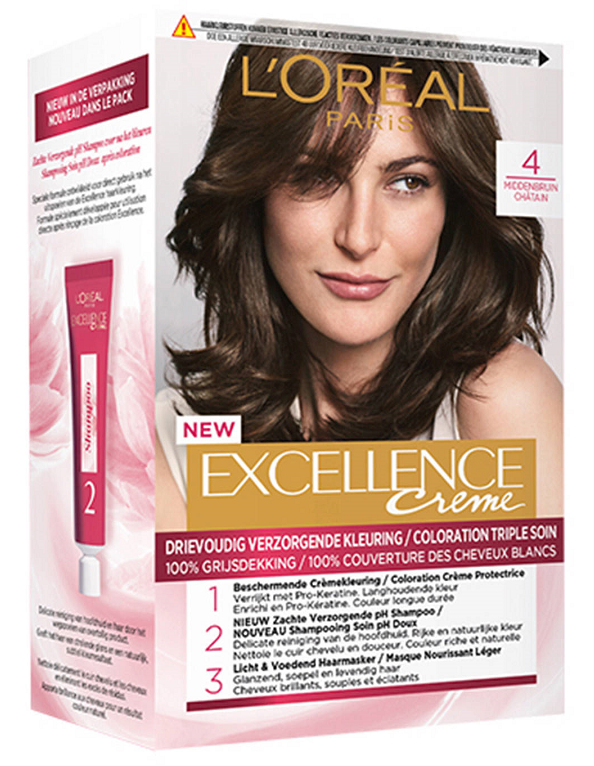 L&apos;Oréal Paris Excellence 4 Midden Bruin kopen