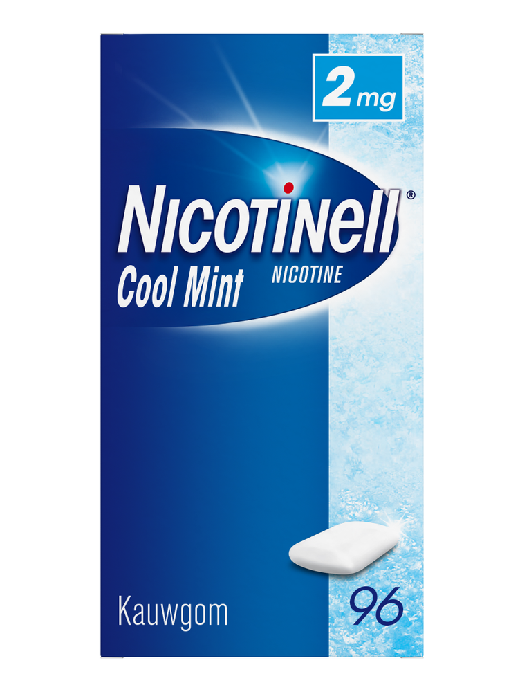 Nicotinell Kauwgom 2mg Cool Mint Voordeelverpakking kopen