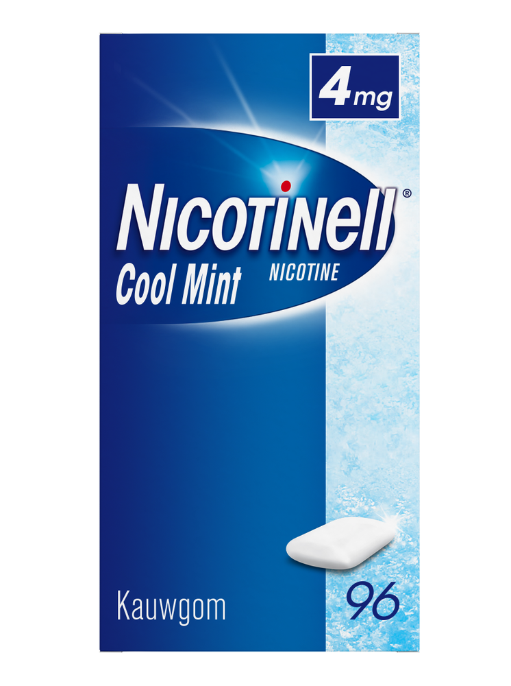 Nicotinell Kauwgom Cool Mint 4mg kopen