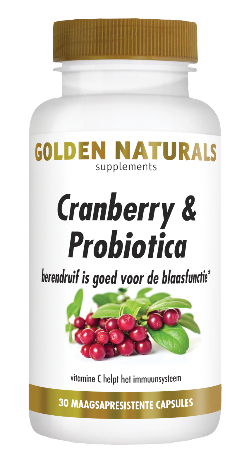 Golden Naturals Cranberry & Probiotica Capsules kopen
