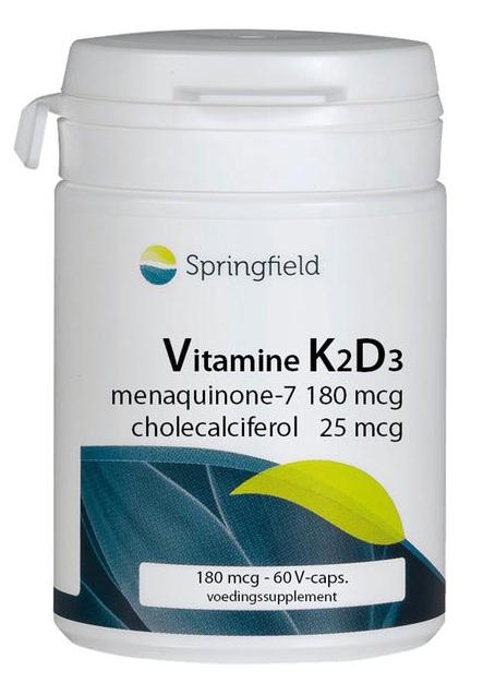Springfield Vitamine K2D3 Capsules kopen