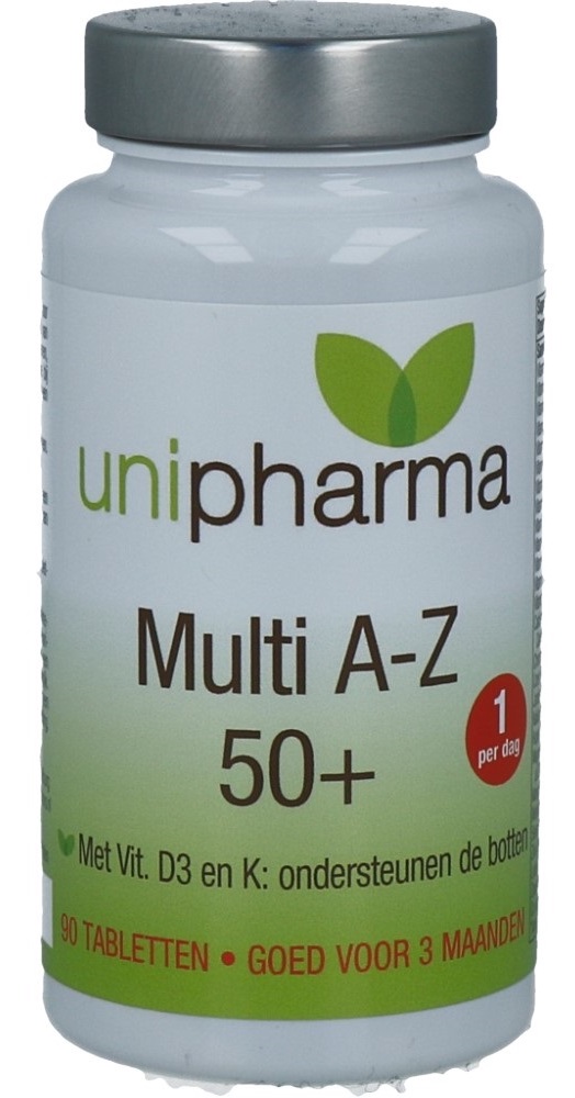 Unipharma Multi A-Z 50+ Tabletten kopen