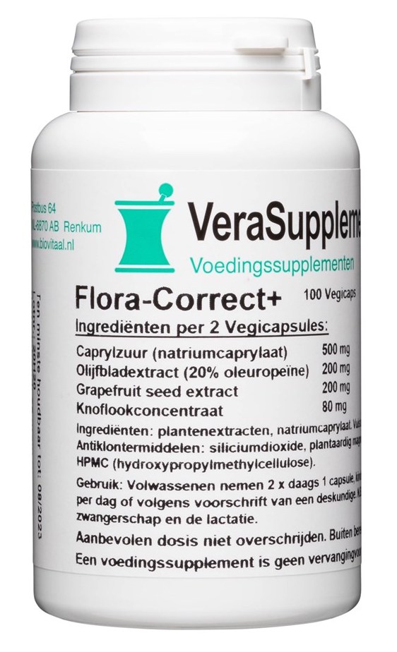 VeraSupplements Flora Correct + Capsules kopen