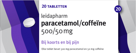 Leidapharm Paracetamol Coffeine Tabletten 20st kopen