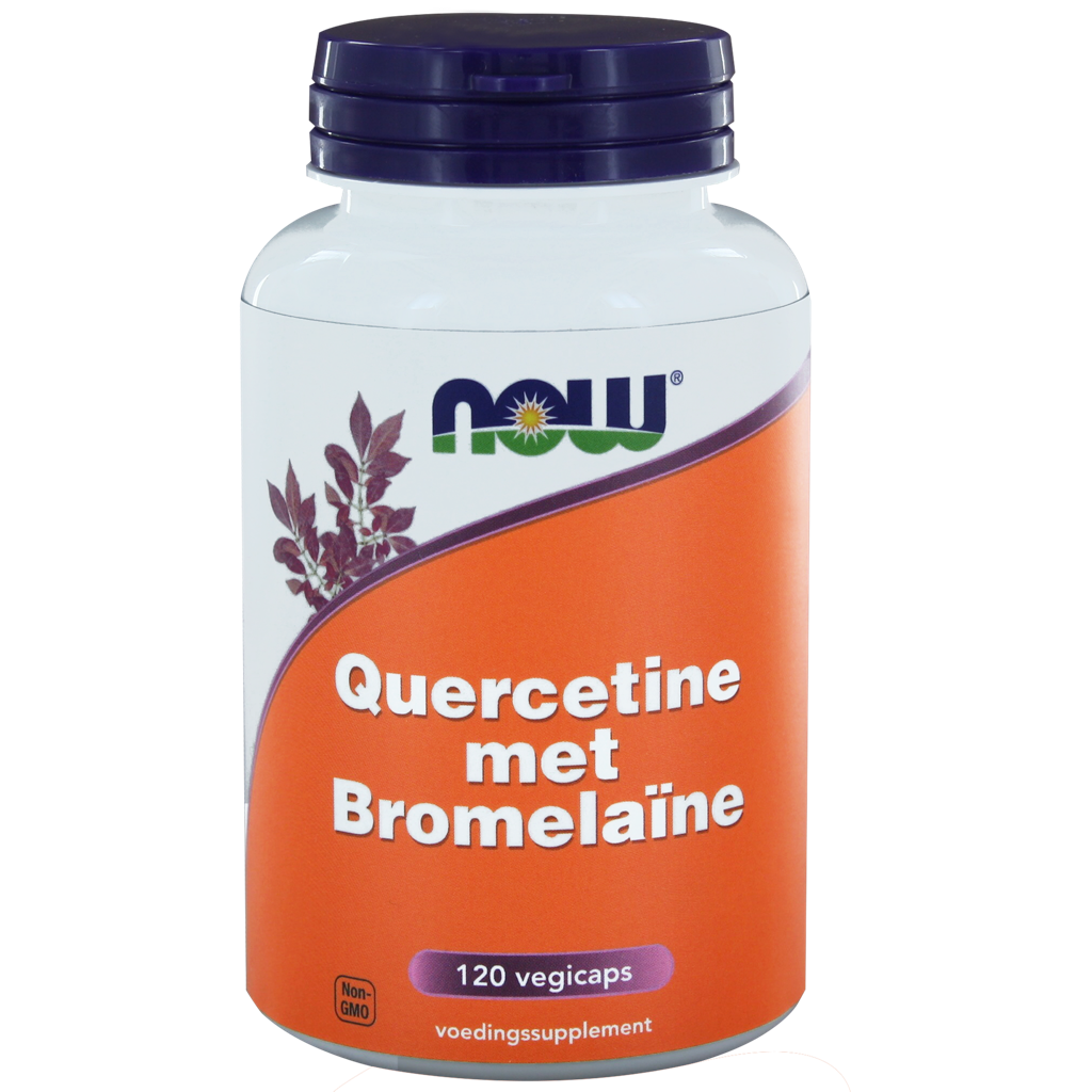 NOW Quercitine With Bromelaine Capsules 120st kopen