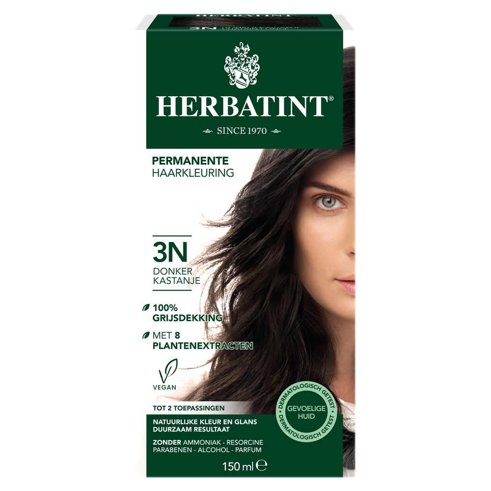Herbatint Haarverf Gel - 3N Kastanjebruin kopen