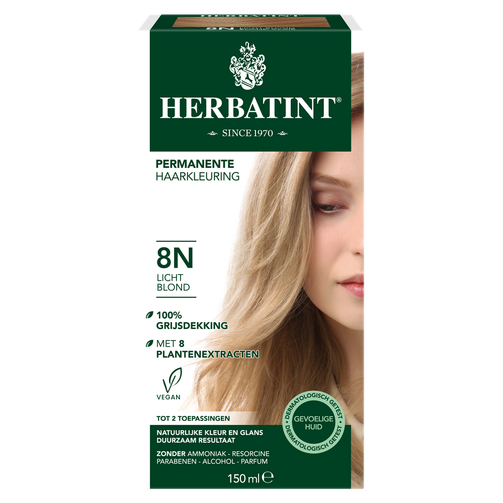 Herbatint Haarverf Gel - 8N Lichtblond kopen