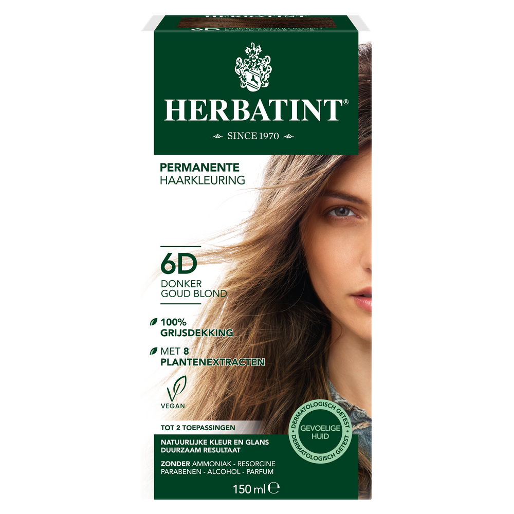 Herbatint Haarverf Gel - 6D Donker Goudblond kopen