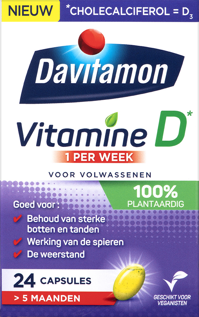 Davitamon Vitamine D - 1 per week - 100% Plantaardig kopen