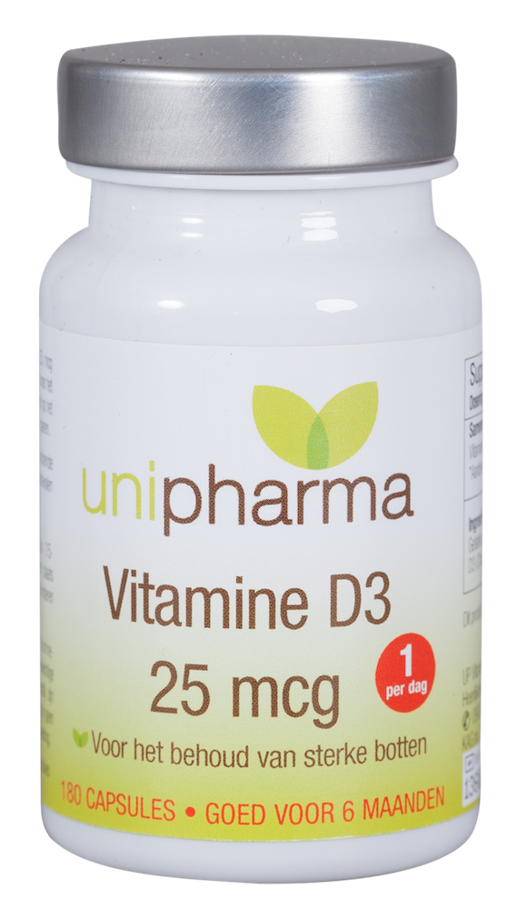 Unipharma Vitamine D3 25mcg Capsules kopen