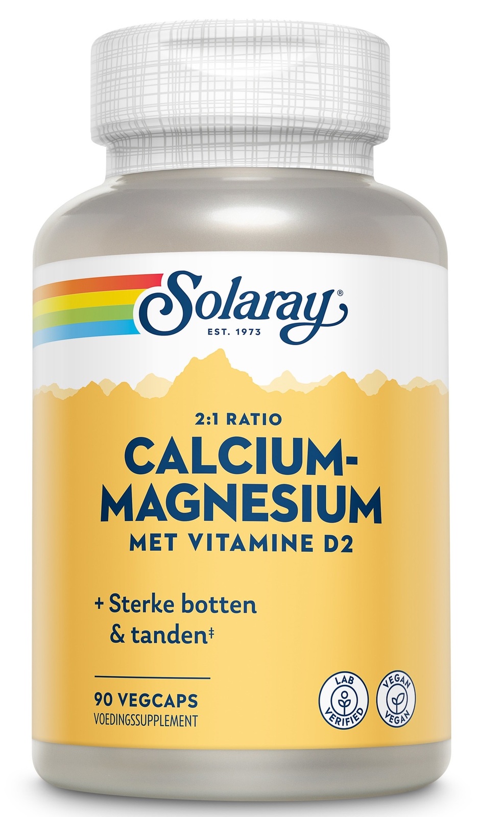 Solaray Calcium-Magnesium met Vitamine D2 Capsules kopen