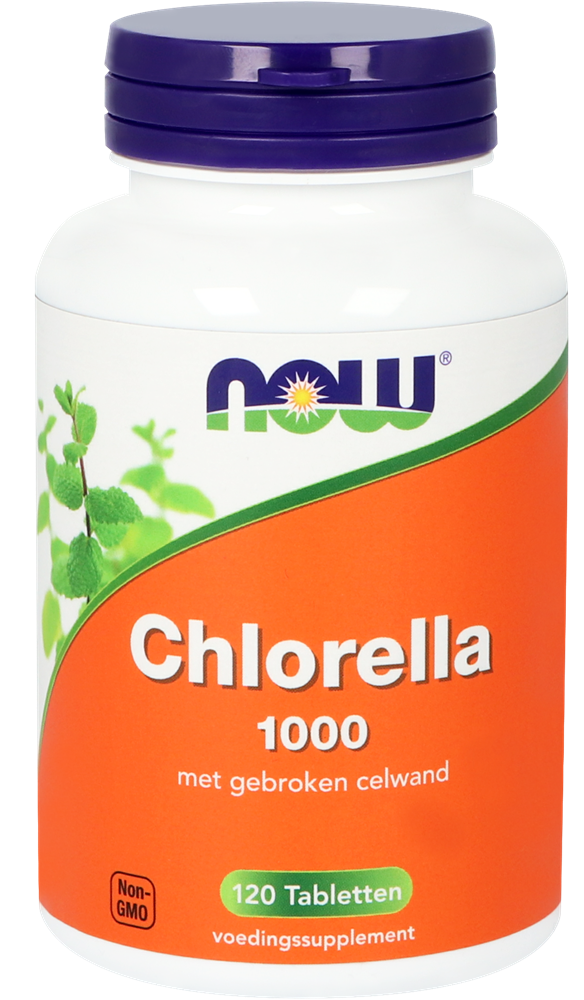 NOW Chlorella 1000mg Tabletten kopen