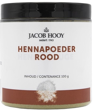 Jacob Hooy Henna Poeder 100gr kopen