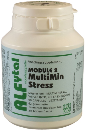 Alfytal Multimin Stress Vegetarische Capsules / Magnesiumformule kopen