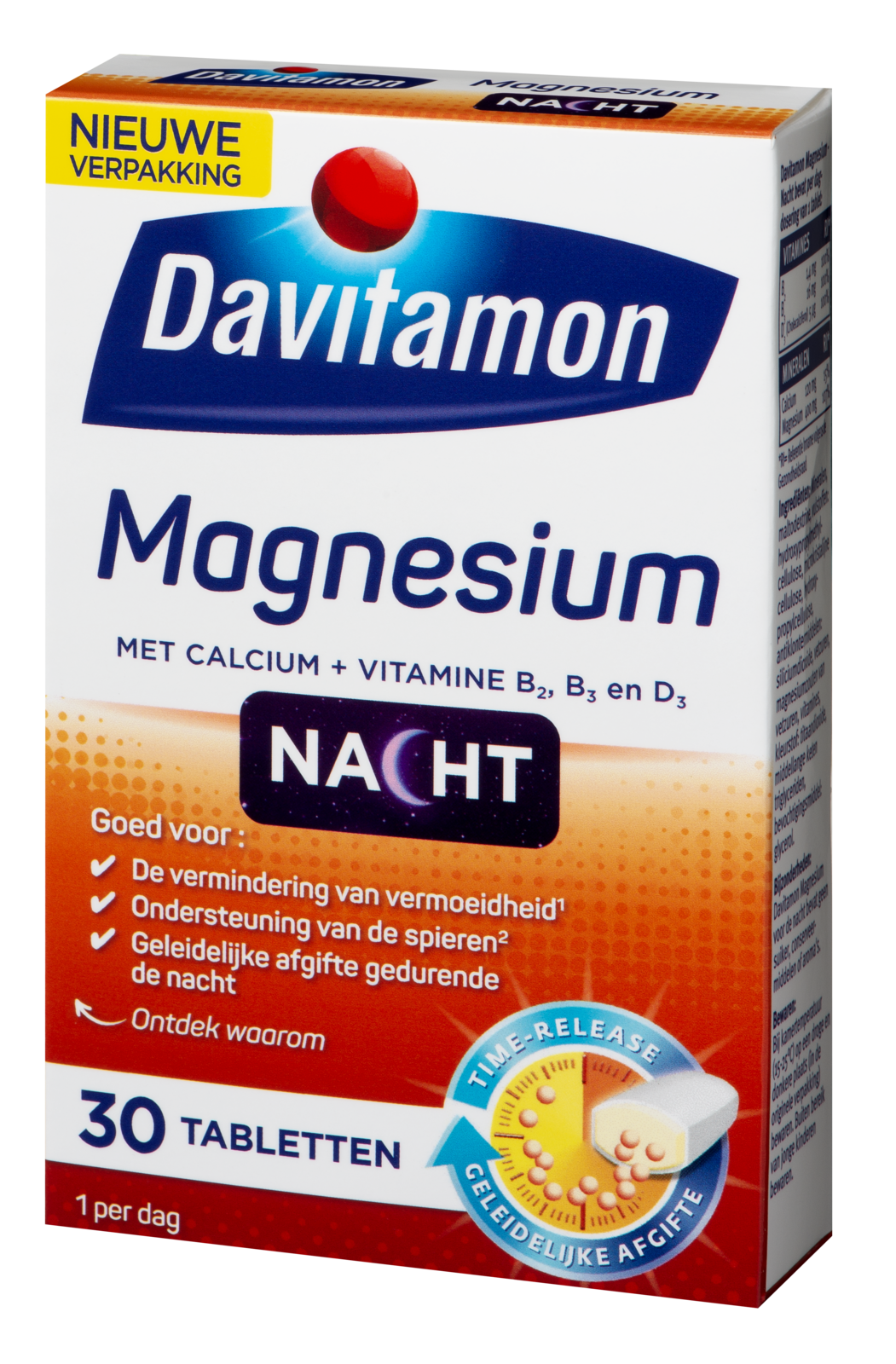 Davitamon Magnesium Voor De Nacht Tabletten 30st kopen