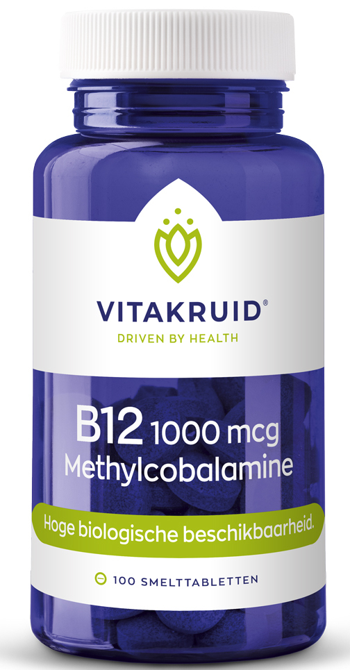 Vitakruid B12 1000mcg Methylcobalamine Smelttabletten kopen