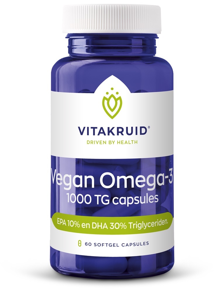Vitakruid Vegan Omega-3 1000 TG Capsules kopen