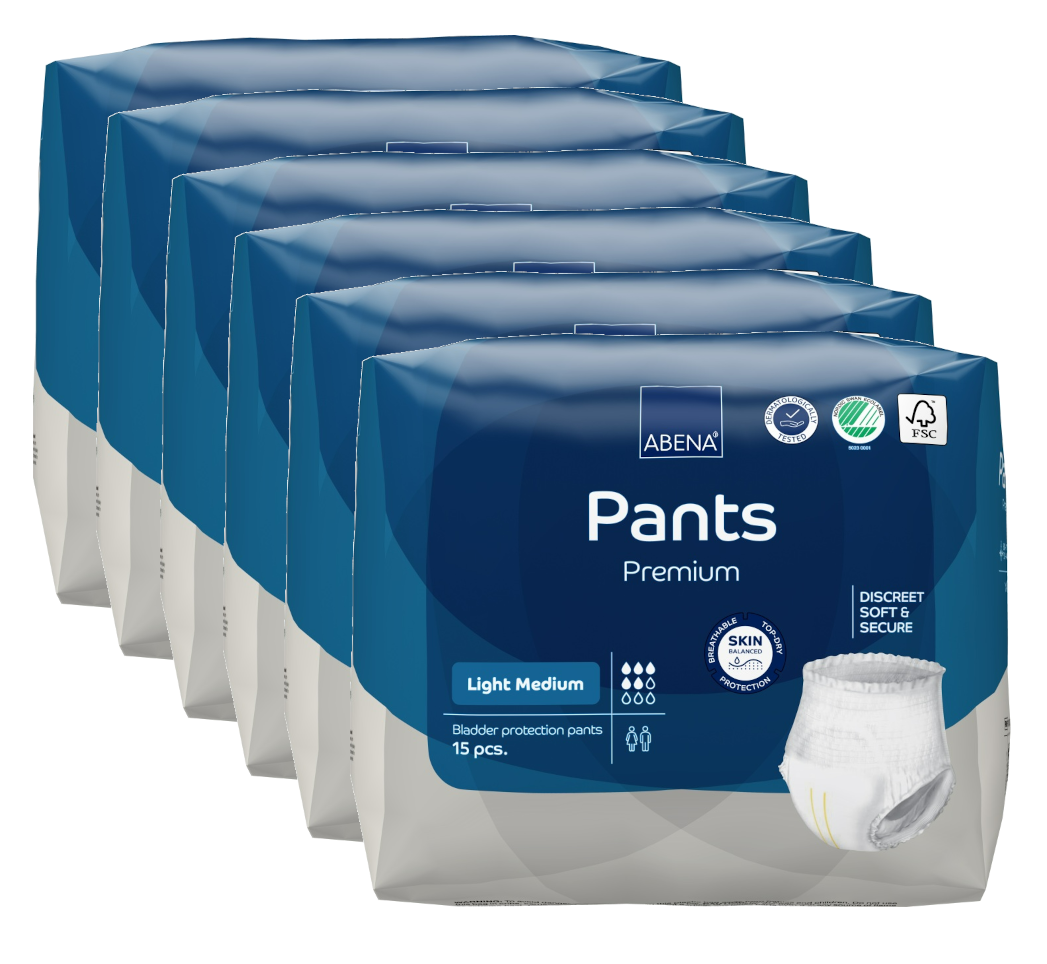 Abena Pants Light Medium - Multiverpakking kopen