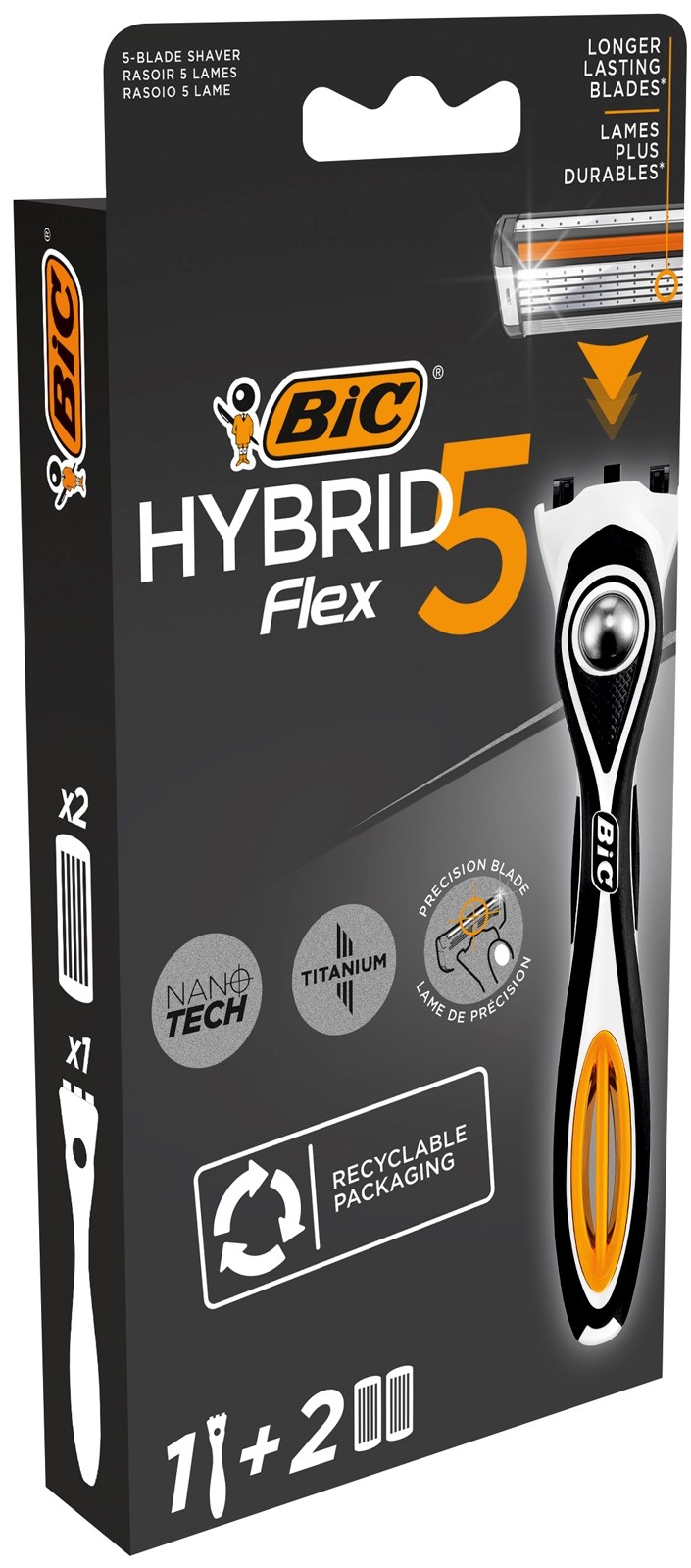 Bic Hybrid Flex5 Scheermes Set kopen