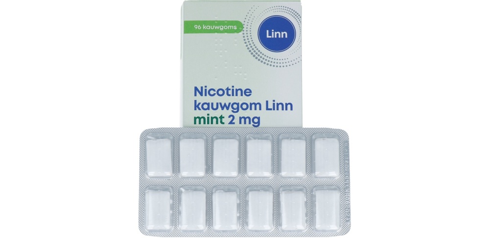 Linn Nicotine Kauwgom Mint 2mg kopen