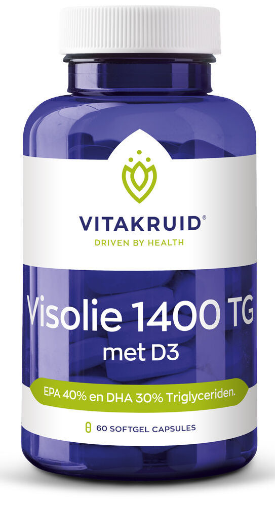 Vitakruid Visolie 1400 TG met D3 Capsules kopen