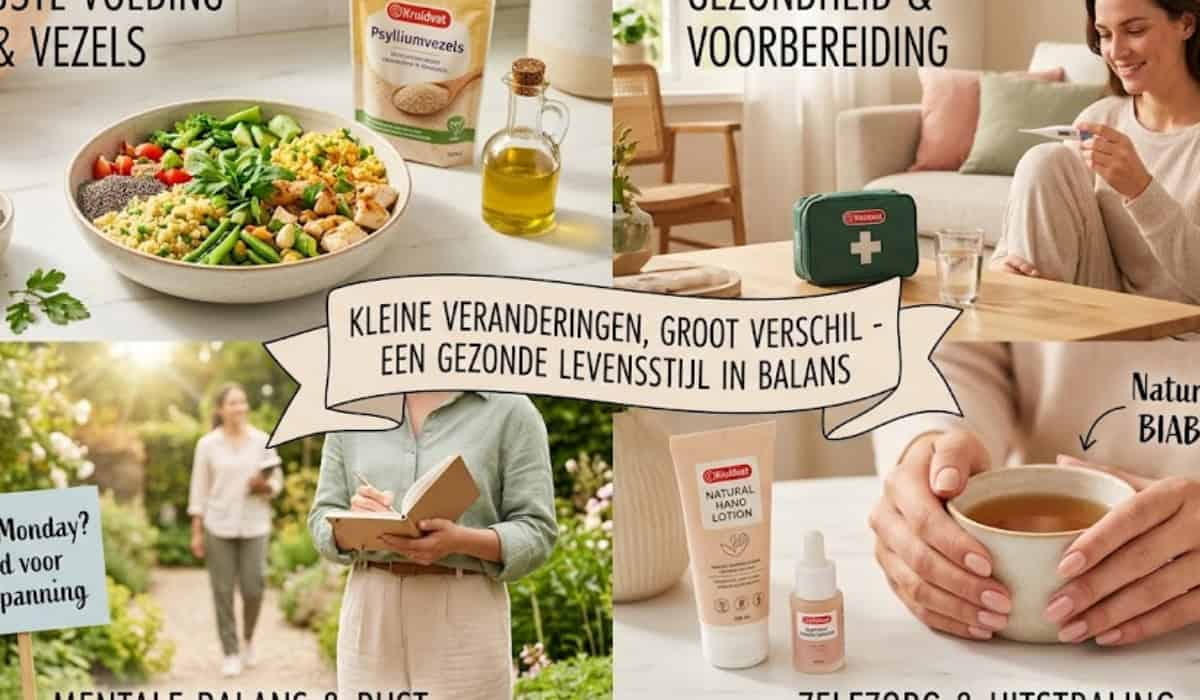 Gezonde gewoontes en selfcare: kleine keuzes voor een betere levensstijl