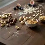 Paranoten, hazelnoten, macadamia noten, pijnboompitten en pindakaas gezond?