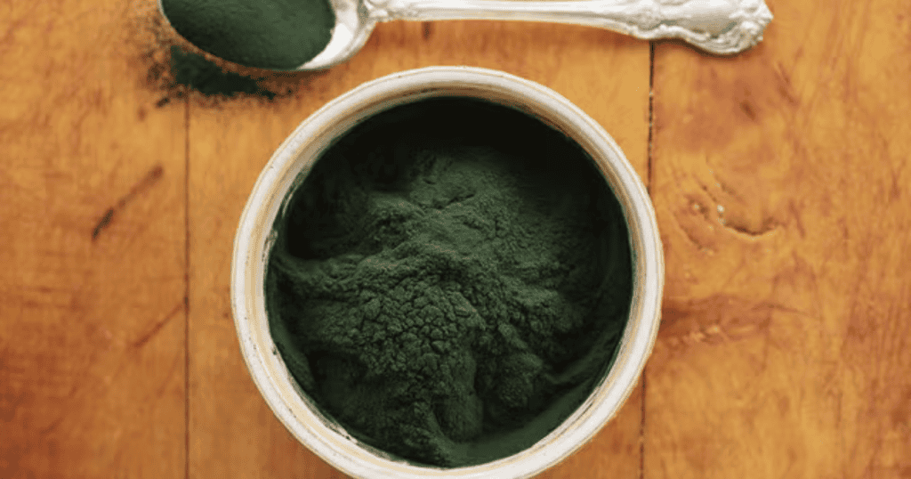 Chlorella of spirulina