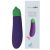 Vegan Toys Vibrator Aubergine – 2 x 2.6 x 11.5 cm